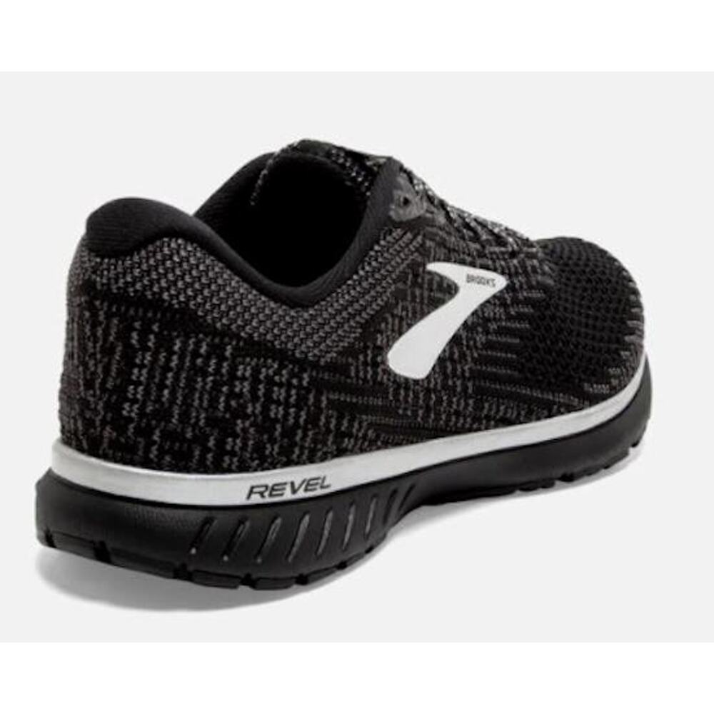 Brooks Revel 3 Women's Size 8.5 Running Shoes Black Athletic Trainer Sneakers - Picture 2 of 6